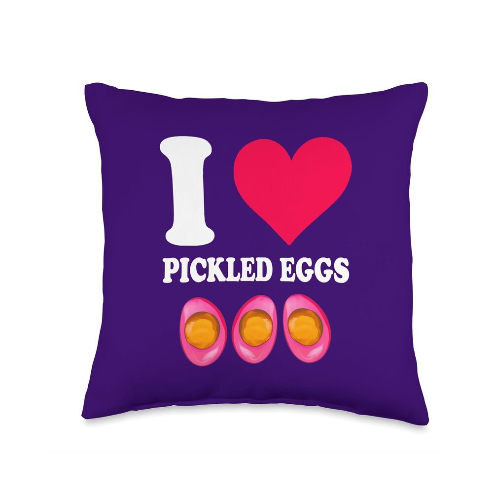 7745 I Love Pickled Eggs Pennsylvania Dutch Home Recipe Favorites Throw